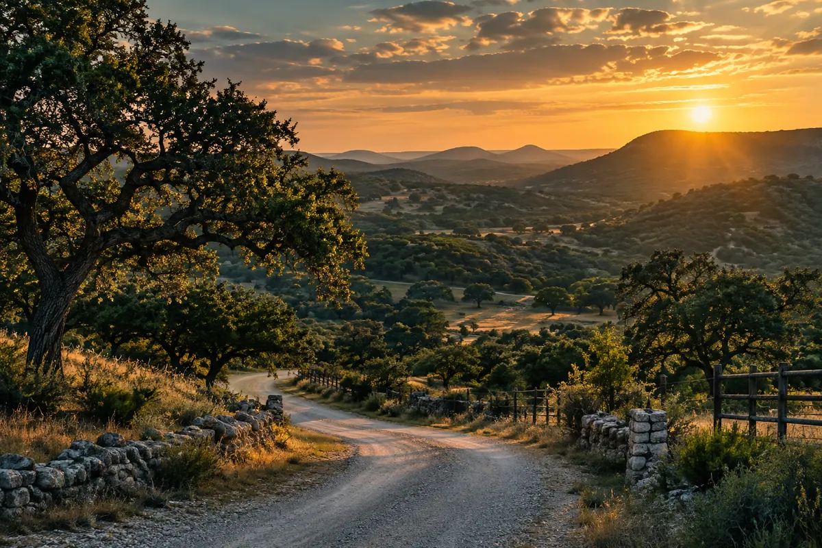 Texas Hill Country near San Antonio